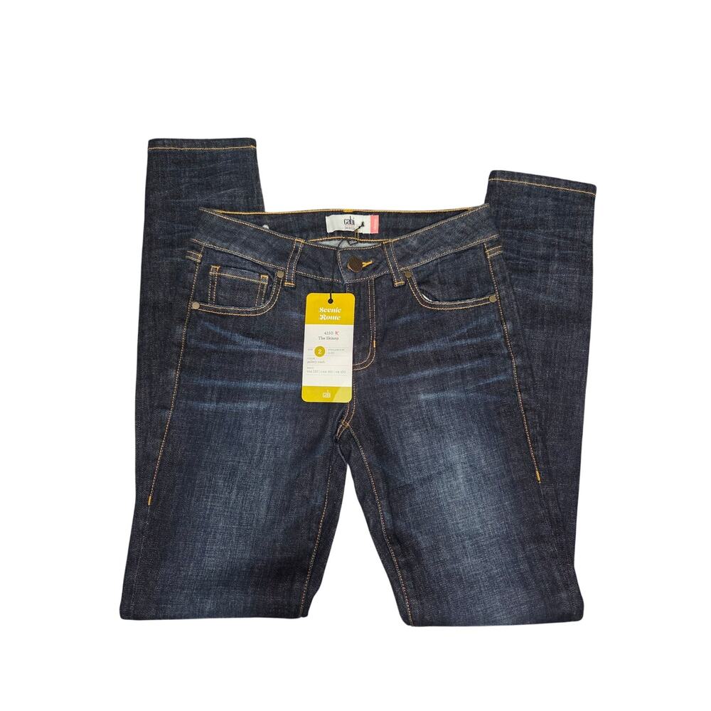 Cabi "Scenic Route" Skinny Jeans Dark Wash Women's size 2